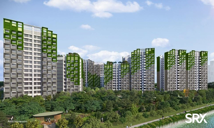 Yishun Spring Yishun Boardwalk, Grove Spring @ Yishun BTO Launch in February 2022