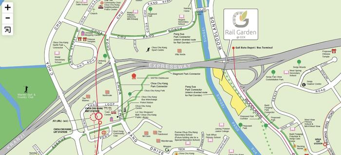 Rail Garden @ CCK BTO Launch in February 2024