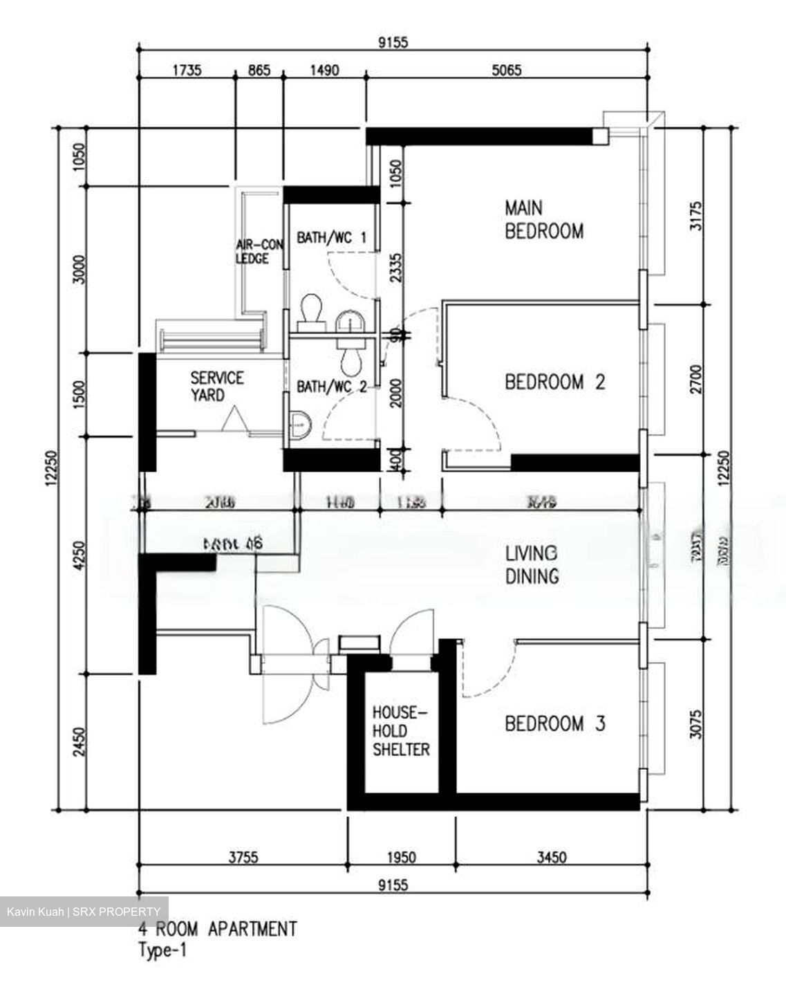 Dawson Vista (Queenstown), HDB 4 Rooms - For Sale #104267671